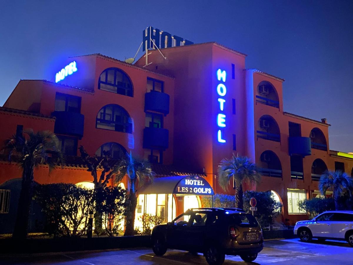 Cit'Hotel Des 2 Golfs Leucate Exterior foto